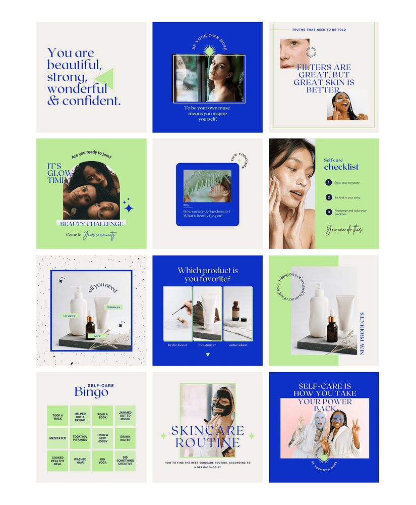 Skincare work